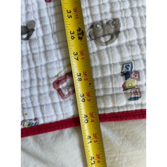 Little Unicorn The Boss Baby Cotton Muslin Baby Blanket Quilt Toy Box 40x40 - Picture 10 of 11